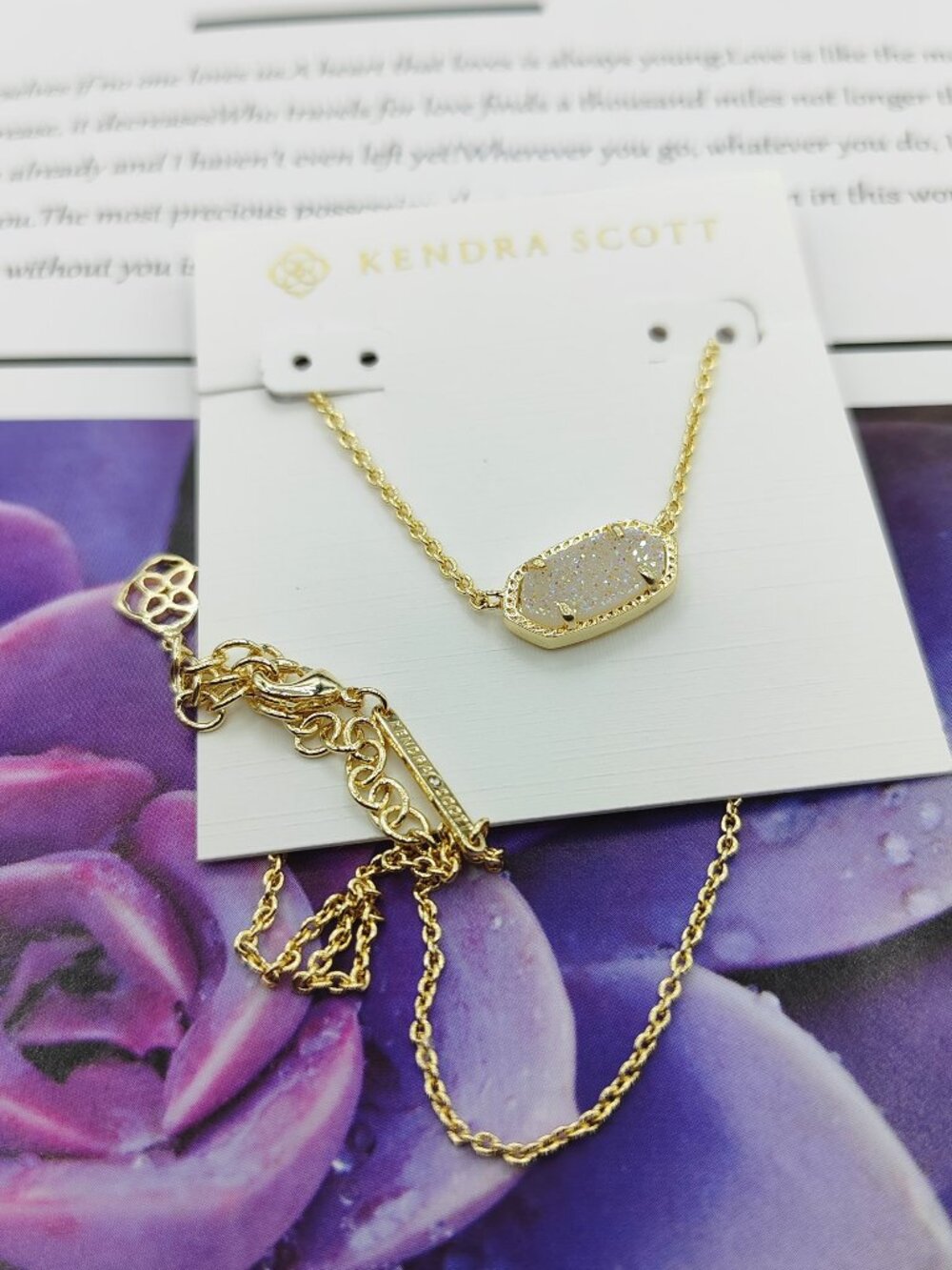 Kendra Scott Gold Necklace